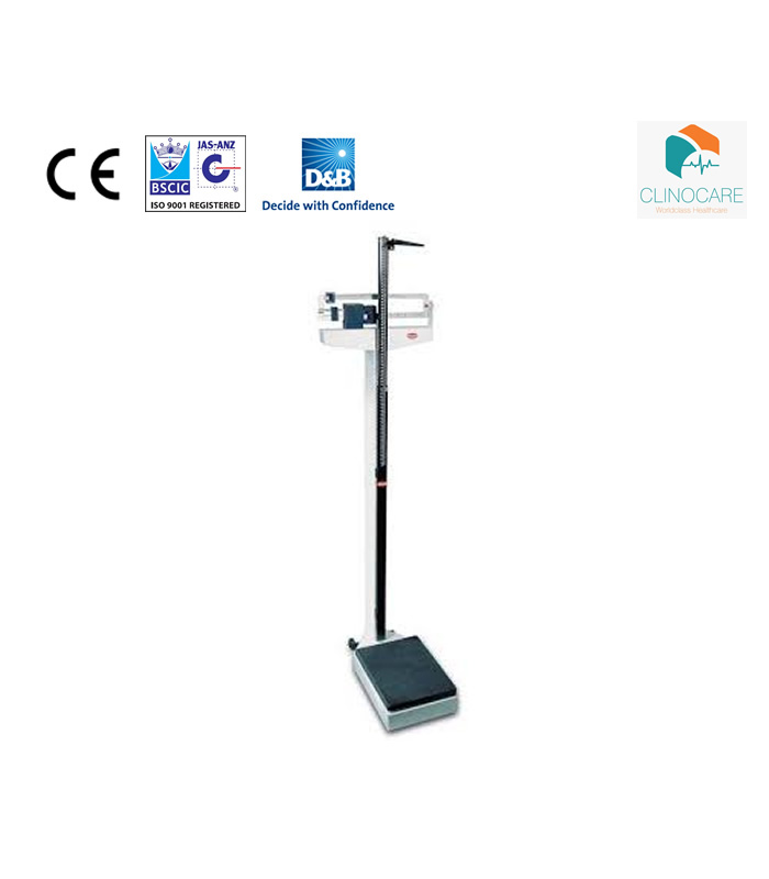 height-measure-with-mechanical-weighing-scale