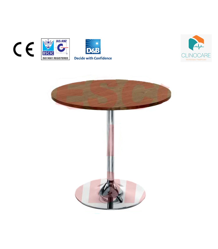 office-table-round-wooden-top