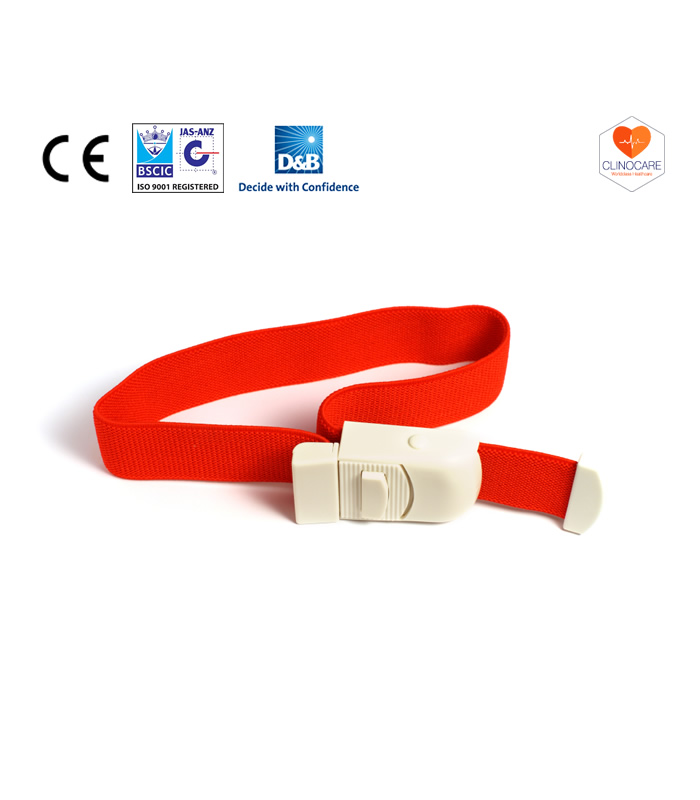 TOURNIQUET ELASTIC RED Clinocare